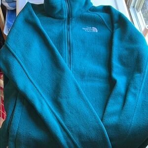 The North Face Turquoise Fleece Jacket
